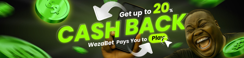 WezaBet Daily Cashback – Earn Back Up to 100,000 KES Every Day