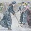 How did the sport of shinty inspire the creation of modern ice hockey